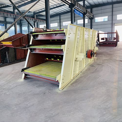 Vibrating screen