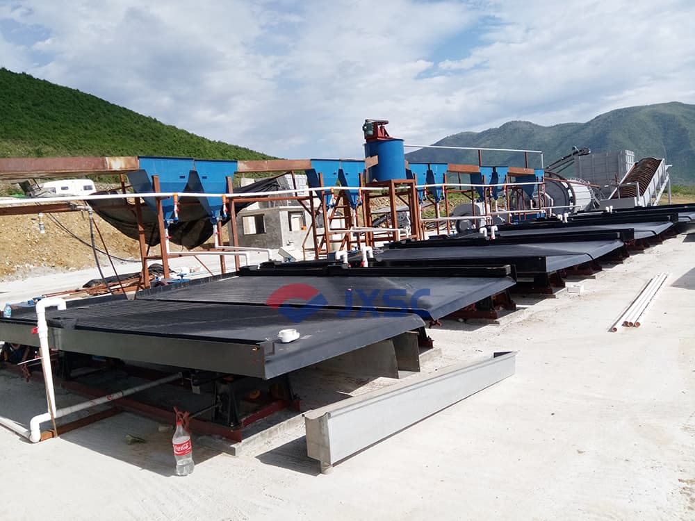 Rock chrome processing plat in Albania