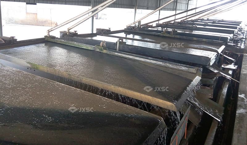 Beach Sand Heavy Minerals Beneficiation with shaking table