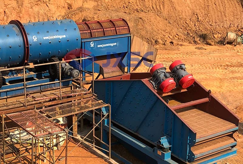 diamond procesing wash plant