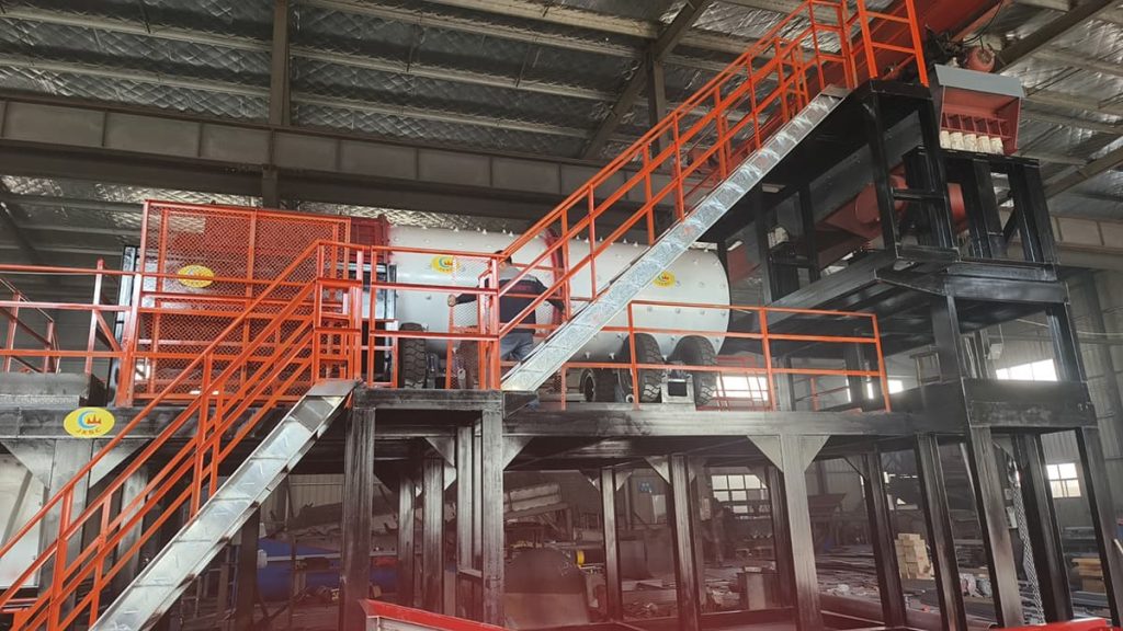 100TPH Alluvial Diamond Washing Plant in South Africa