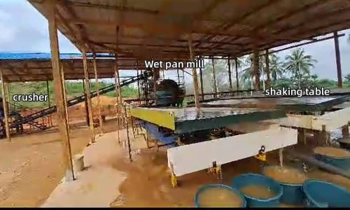 Ghana 3TPH Rock Gold Process Plant